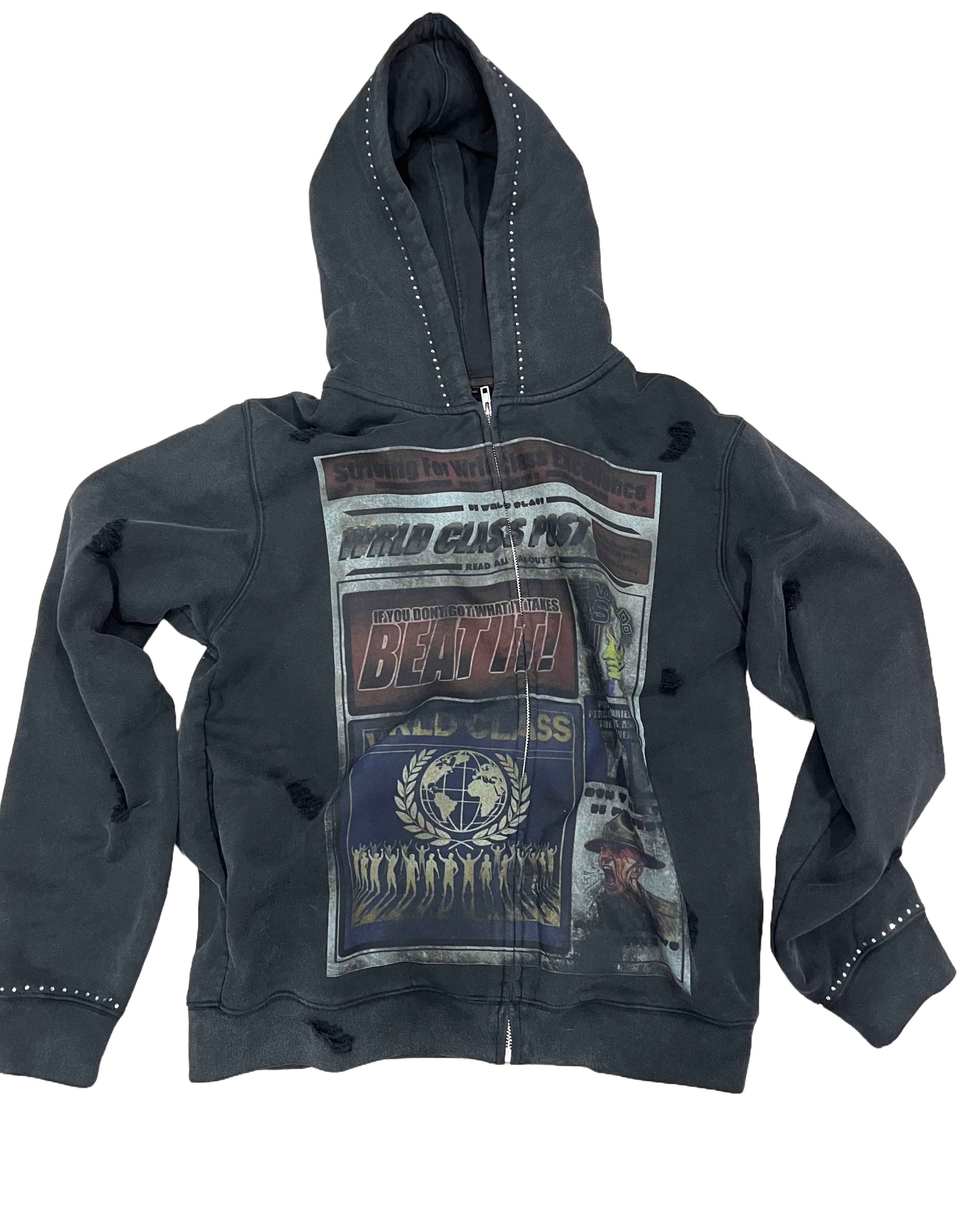 Wrld Class 'Post' Zipup